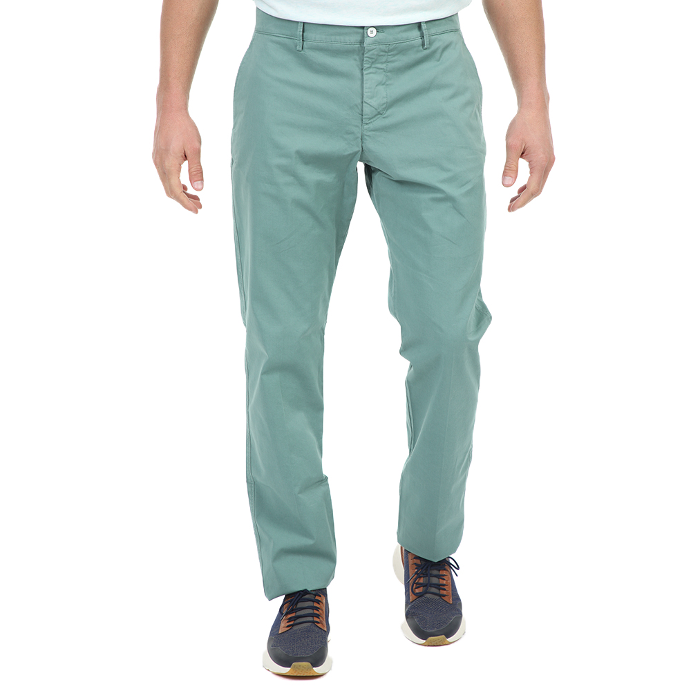 Ανδρικά/Ρούχα/Παντελόνια/Chinos BROOKSFIELD - Ανδρικό παντελόνι chino BROOKSFIELD πράσινο