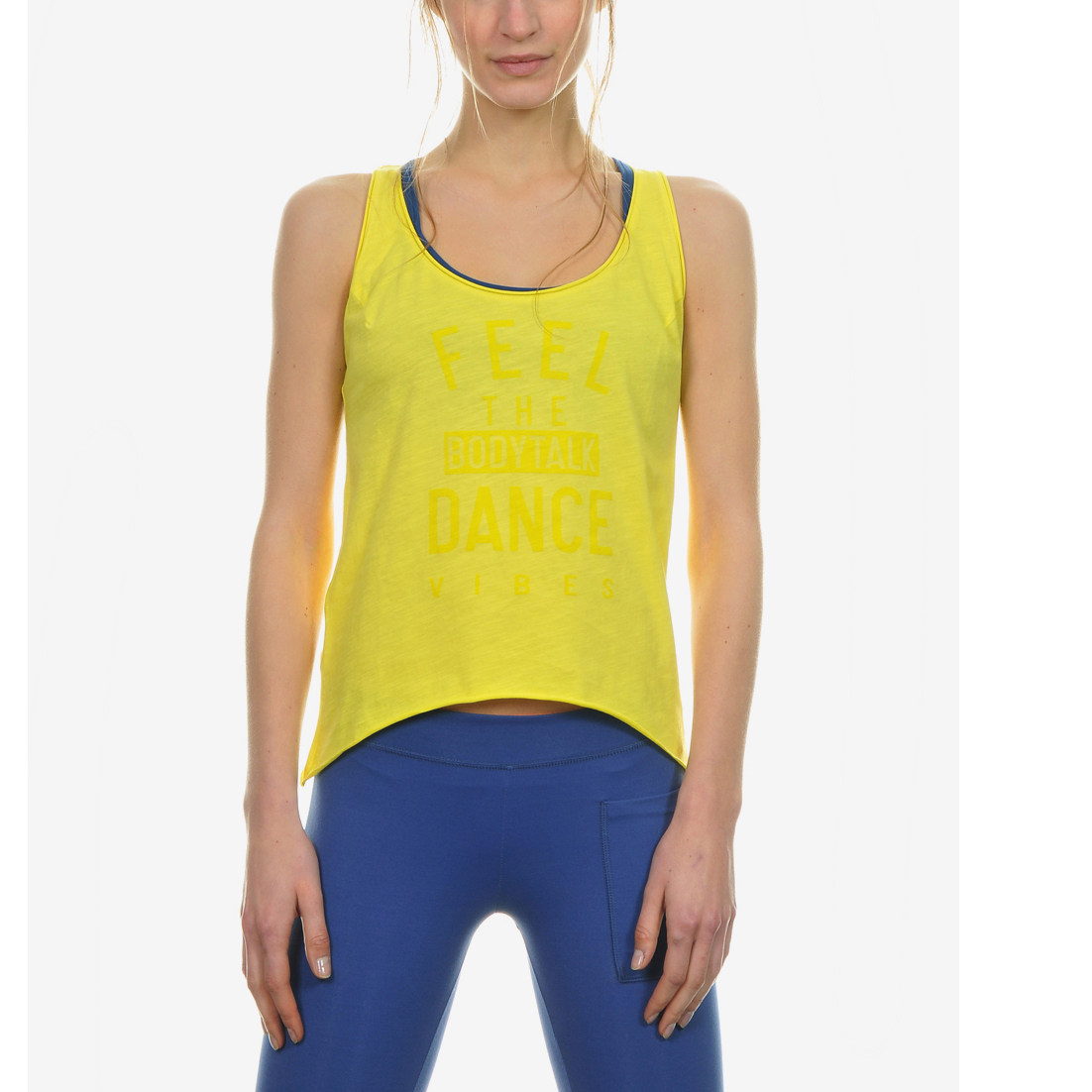 Γυναικεία/Ρούχα/Αθλητικά/T-shirt-Τοπ BODYTALK - Γυναικεία μπλούζα BODYTALK κίτρινη