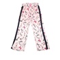 JUICY COUTURE KIDS-Παιδικό παντελόνι JUICY COUTURE KIDS BUTTERFLY GARDEN SATIN ροζ
