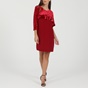 ANNARITA-Γυναικείο mini φόρεμα ANNARITA κόκκινο