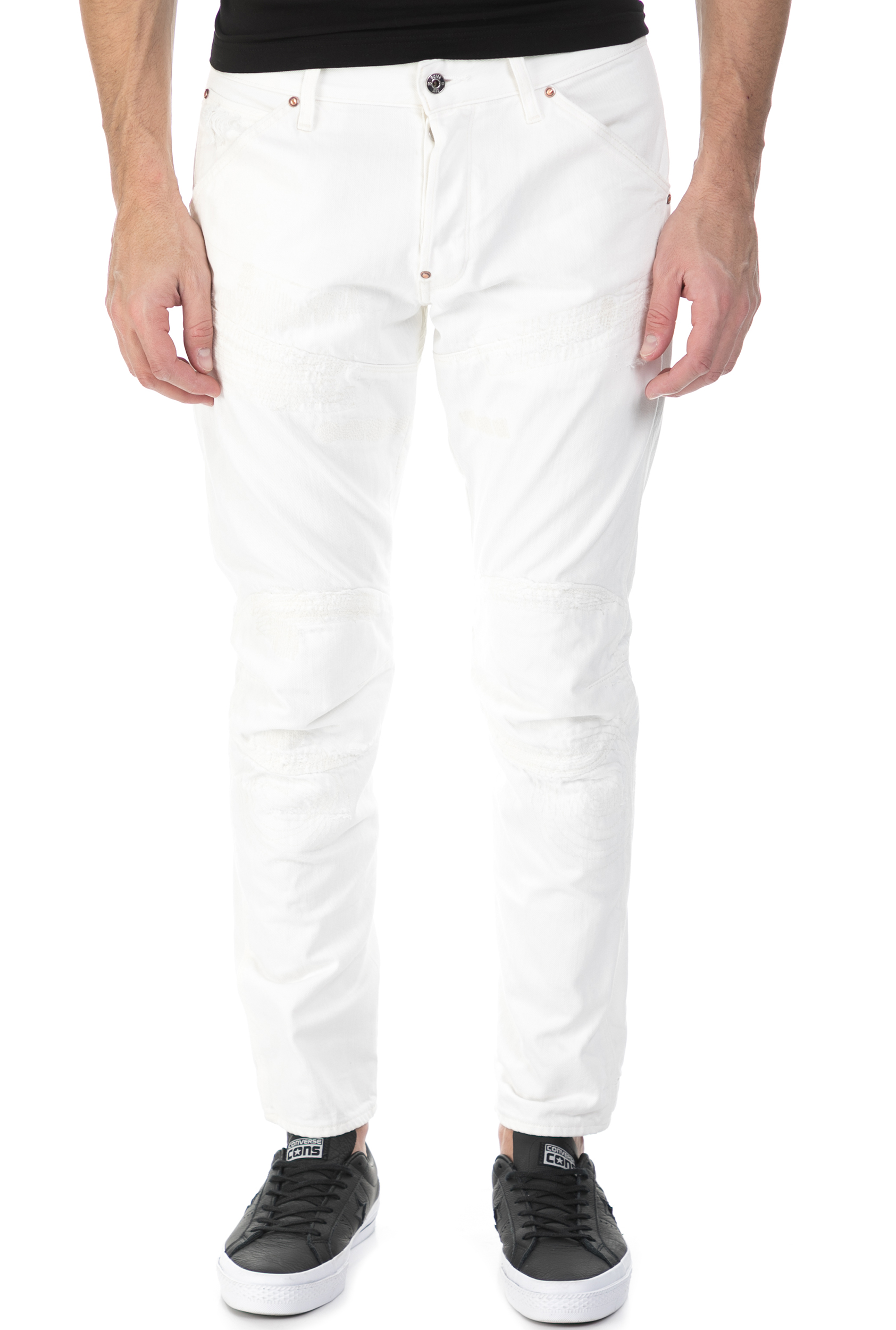 G-STAR RAW - Ανδρικό τζιν παντελόνι G-Star 5620 3D TAPERED λευκό Ανδρικά/Ρούχα/Τζίν/Straight