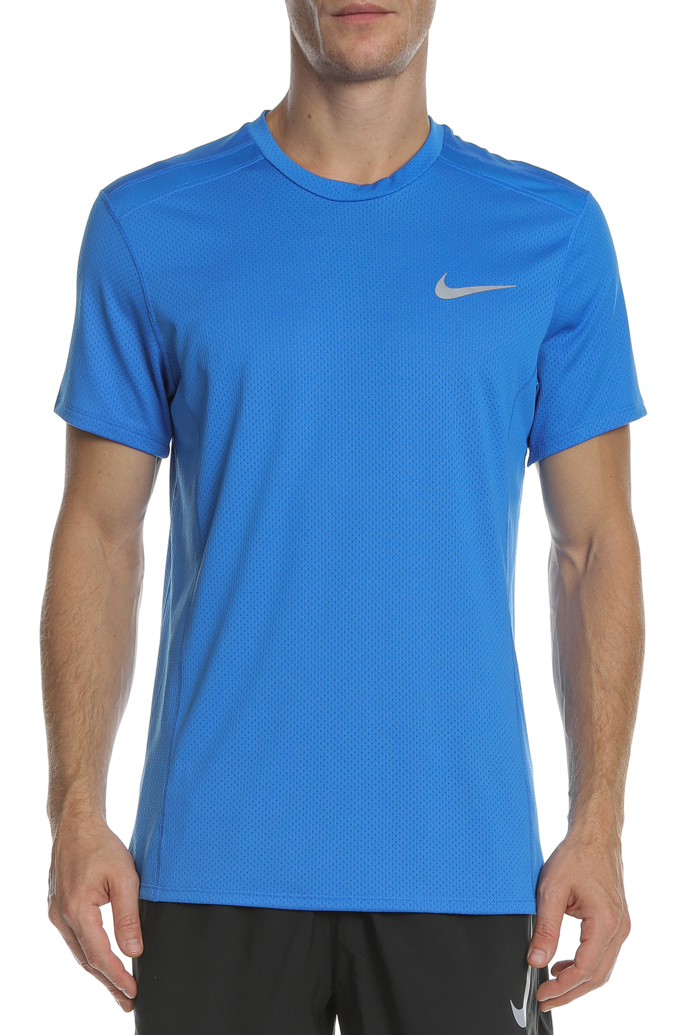 NIKE - Ανδρική κοντομάνικη μπλούζα NIKE COOL MILER TOP SS μπλε Ανδρικά/Ρούχα/Αθλητικά/T-shirt