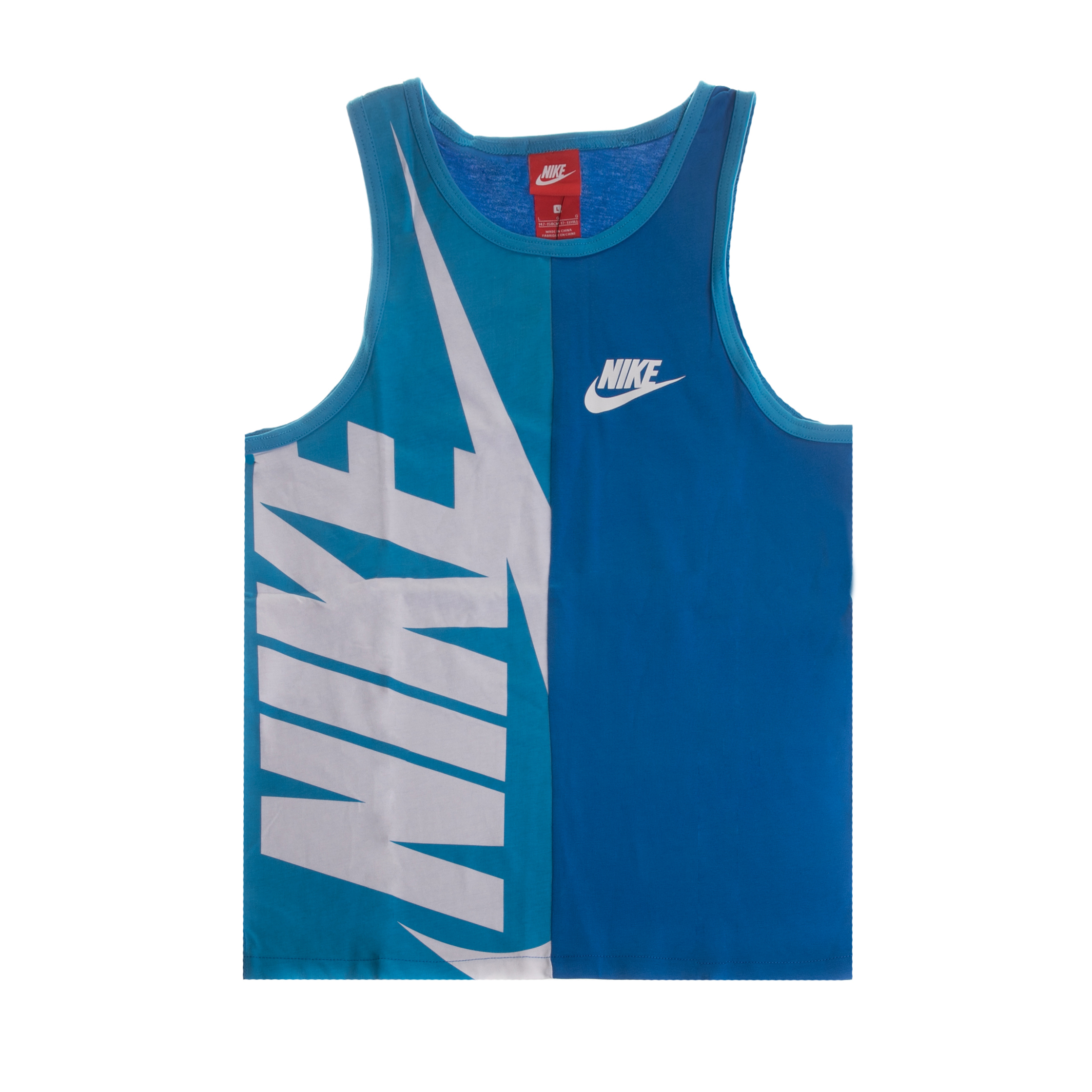 NIKE - Παιδική αμάνικη μπλούζα NIKE NSW GFX 2 μπλε Παιδικά/Boys/Ρούχα/Αθλητικά
