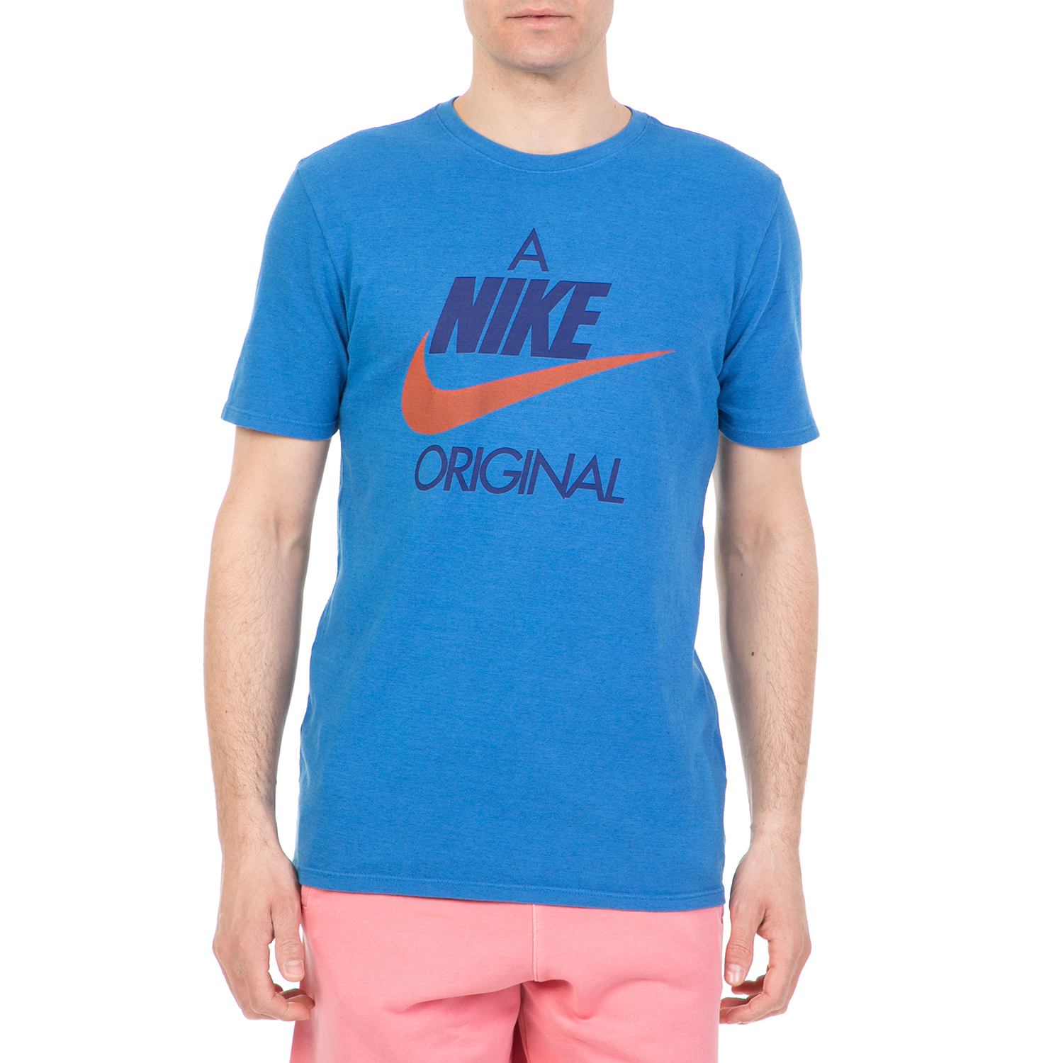 Ανδρικά/Ρούχα/Αθλητικά/T-shirt NIKE - Aνδρικό t-shirt Nike Sportswear RED HBR 1 μπλε