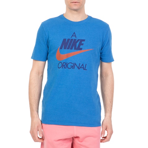 NIKE-Aνδρικό t-shirt Nike Sportswear RED HBR 1 μπλε