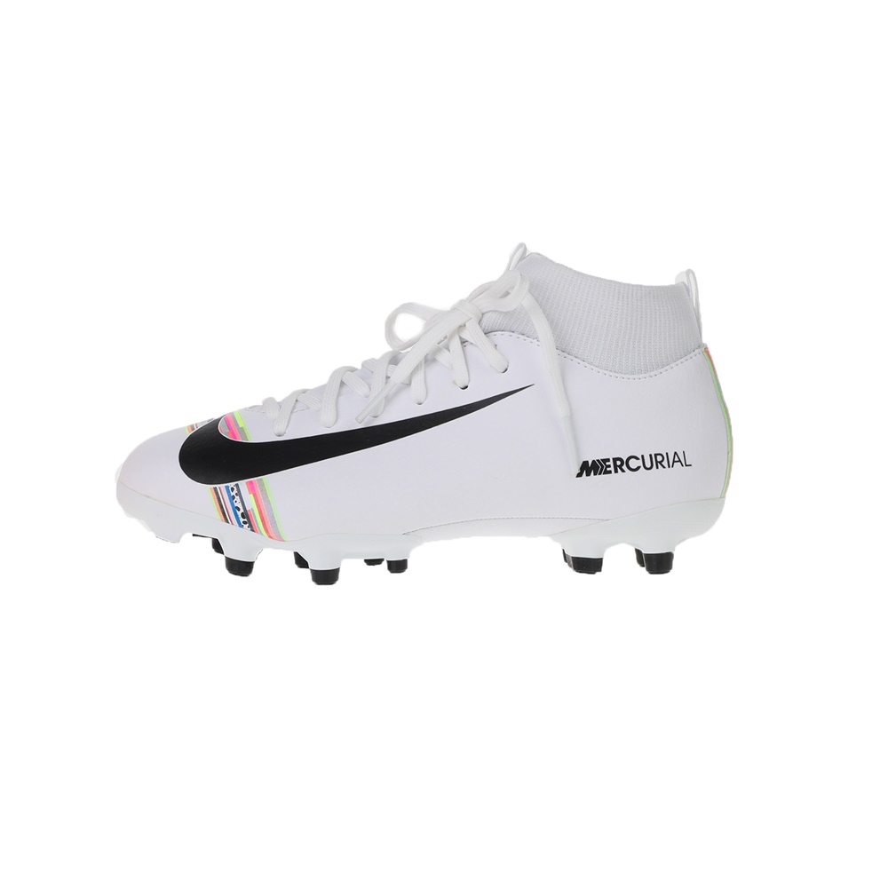 NIKE – Παιδικά ποδοσφαιρικά παπούτσια NIKE CR7 Jr. Superfly 6 Academy (MG) λευκά