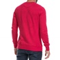 FUNKY BUDDHA-Ανδρική μπλούζα φούτερ FUNKY BUDDHA κόκκινη          