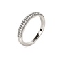 FOLLI FOLLIE-Γυναικείο ασημένιο σιρέ δαχτυλίδι FOLLI FOLLIE CFashionably Silver Essentials 