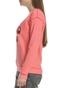 SCOTCH & SODA-Γυναικεία φούτερ μπλούζα με στάμπα SCOTCH & SODA κοραλί