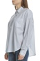 SCOTCH & SODA-Γυναικεία μακρυμάνικη πουκαμίσα SCOTCH & SODA Boxy fit λευκό-μπλε με ρίγες