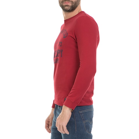 GREENWOOD-Ανδρική μπλούζα GREENWOOD κόκκινη 