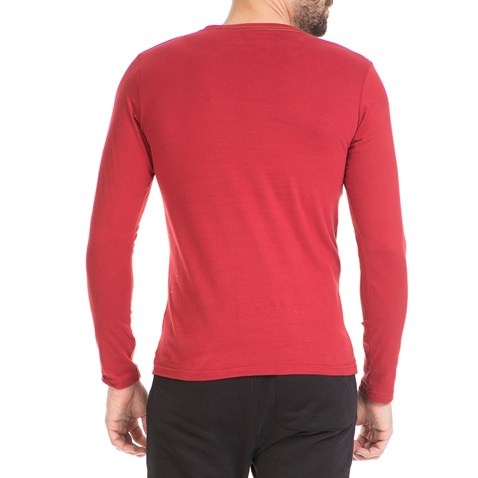 BATTERY-Ανδρική μπλούζα BATTERY κόκκινη