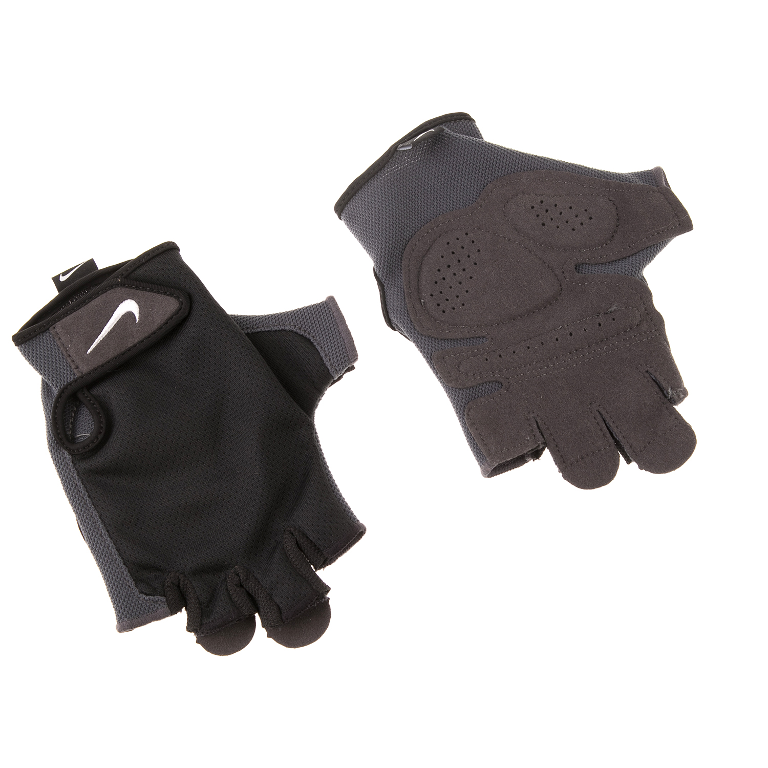 NIKE ACCESSORIES Ανδρικά γάντια προπόνησης NIKE LG.C5.MD ESSENTIAL FITNESS μαύρα γκρι