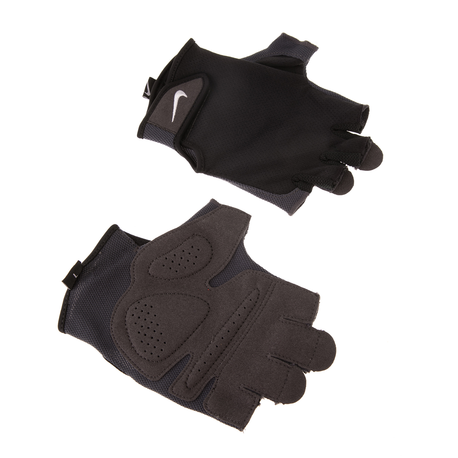 NIKE ACCESSORIES Ανδρικά γάντια προπόνησης NIKE LG.C5.LG ESSENTIAL FITNESS μαύρα γκρι