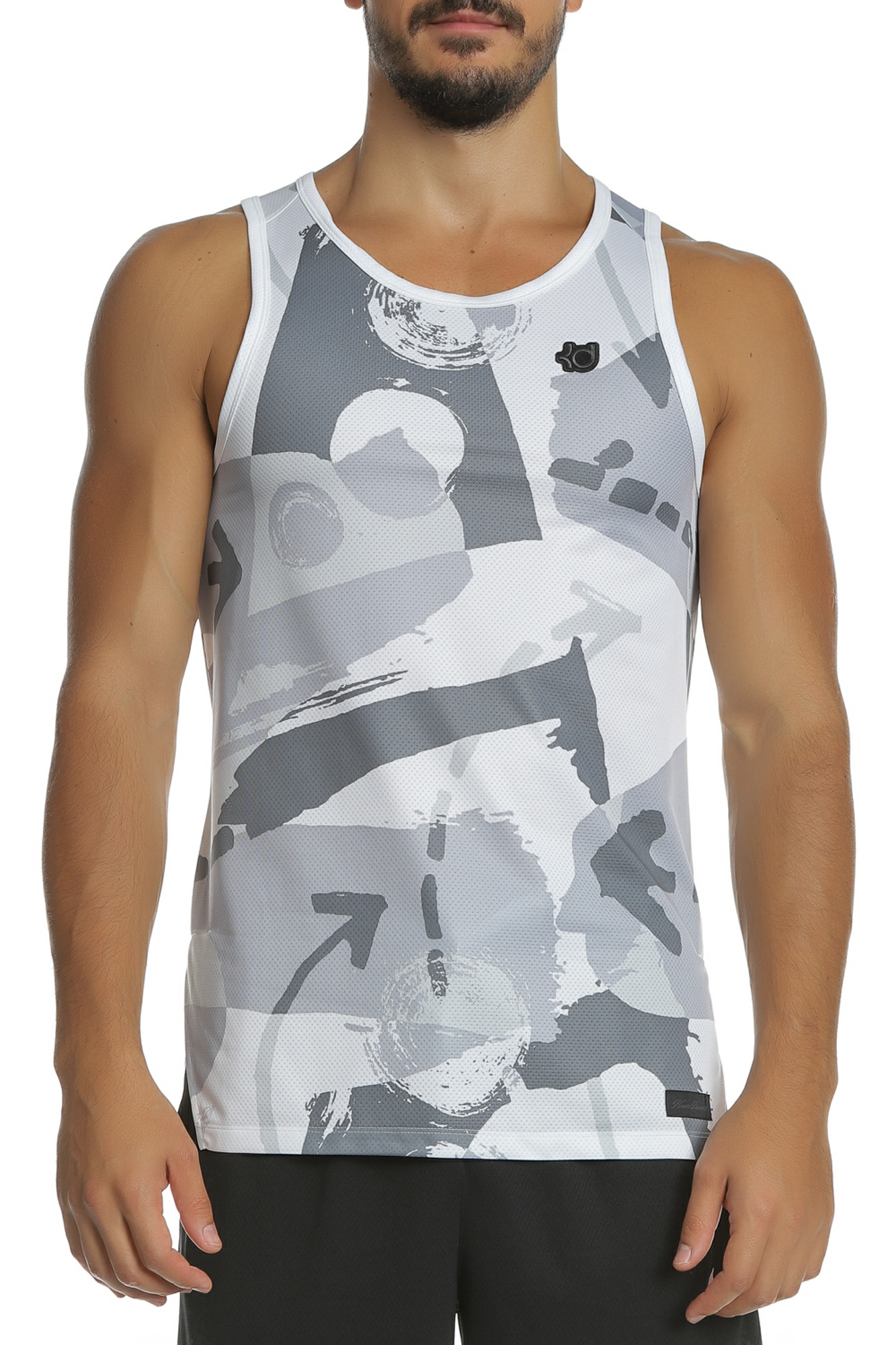 NIKE - Ανδρική μπλούζα KEVIN DURANT HYPERELITE γκρι Ανδρικά/Ρούχα/Αθλητικά/T-shirt