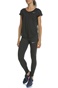 NIKE-Γυναικεία κοντομάνικη μπλούζα TAILWIND TOP SS COOL LX μαύρη 