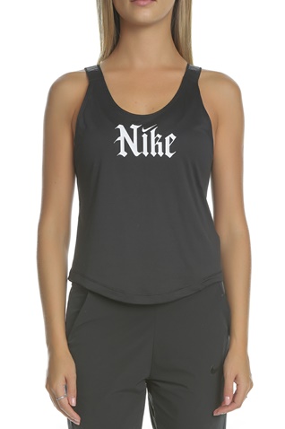 NIKE-Γυναικεία αμάνικη μπλούζα NIKE DRY TANK ELSTKA CROP GRX μαύρη