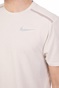 NIKE-Ανδρική κοντομάνικη μπλούζα για τρέξιμο Nike Breathe εκρού