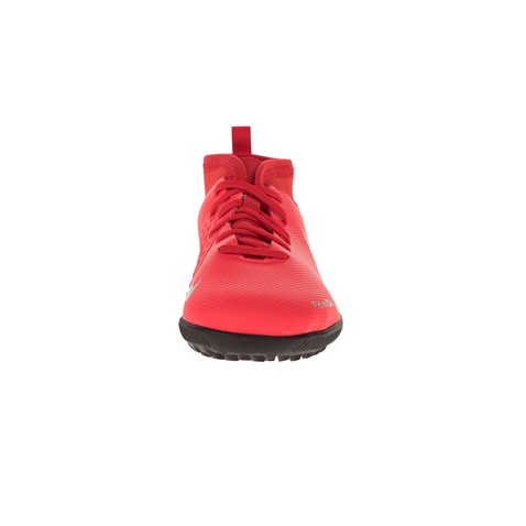 NIKE-Παιδικά ποδοσφαιρικά παπούτσια JR PHANTOM VSN CLUB DF TF κόκκινα ασημί