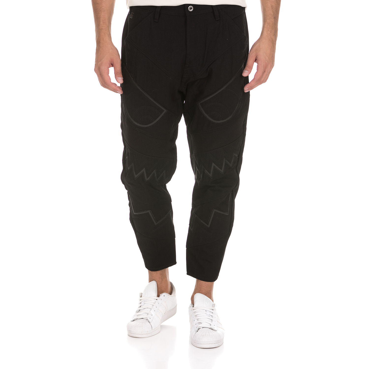 G-STAR RAW Ανδρικό παντελόνι MOTAC-X DECONSTRUCTED RELAXED G-STAR RAW μαύρο