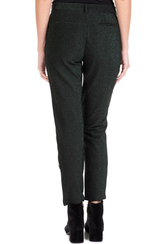 SCOTCH & SODA-Γυναικείο παντελόνι SCOTCH & SODA lurex tailored πράσινο