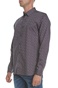 TED BAKER-Ανδρικό μακρυμάνικο πουκάμισο THORNTO LS μοβ με φλοράλ μοτίβο
