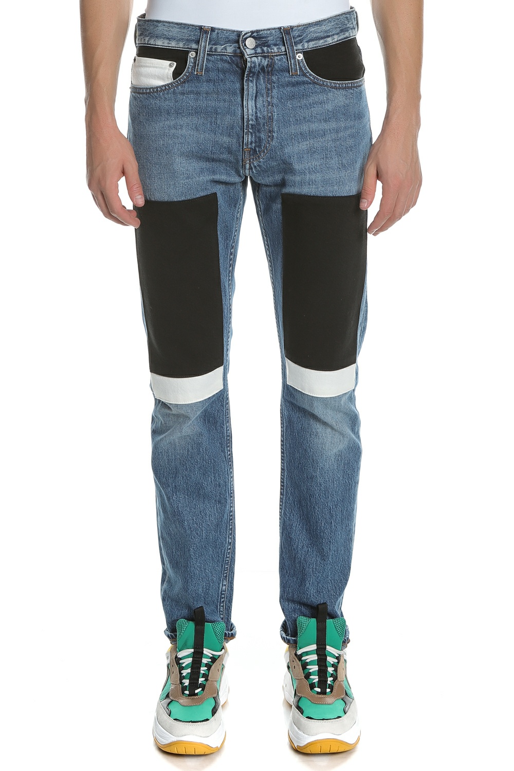 Ανδρικά/Ρούχα/Τζίν/Skinny CALVIN KLEIN JEANS - Ανδρικό τζιν παντελόνι Calvin Klein CKJ 026 μπλε