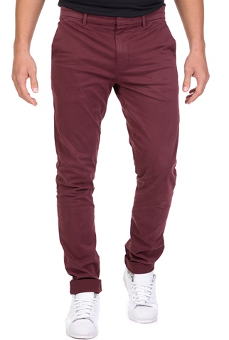 calvin klein burgundy pants