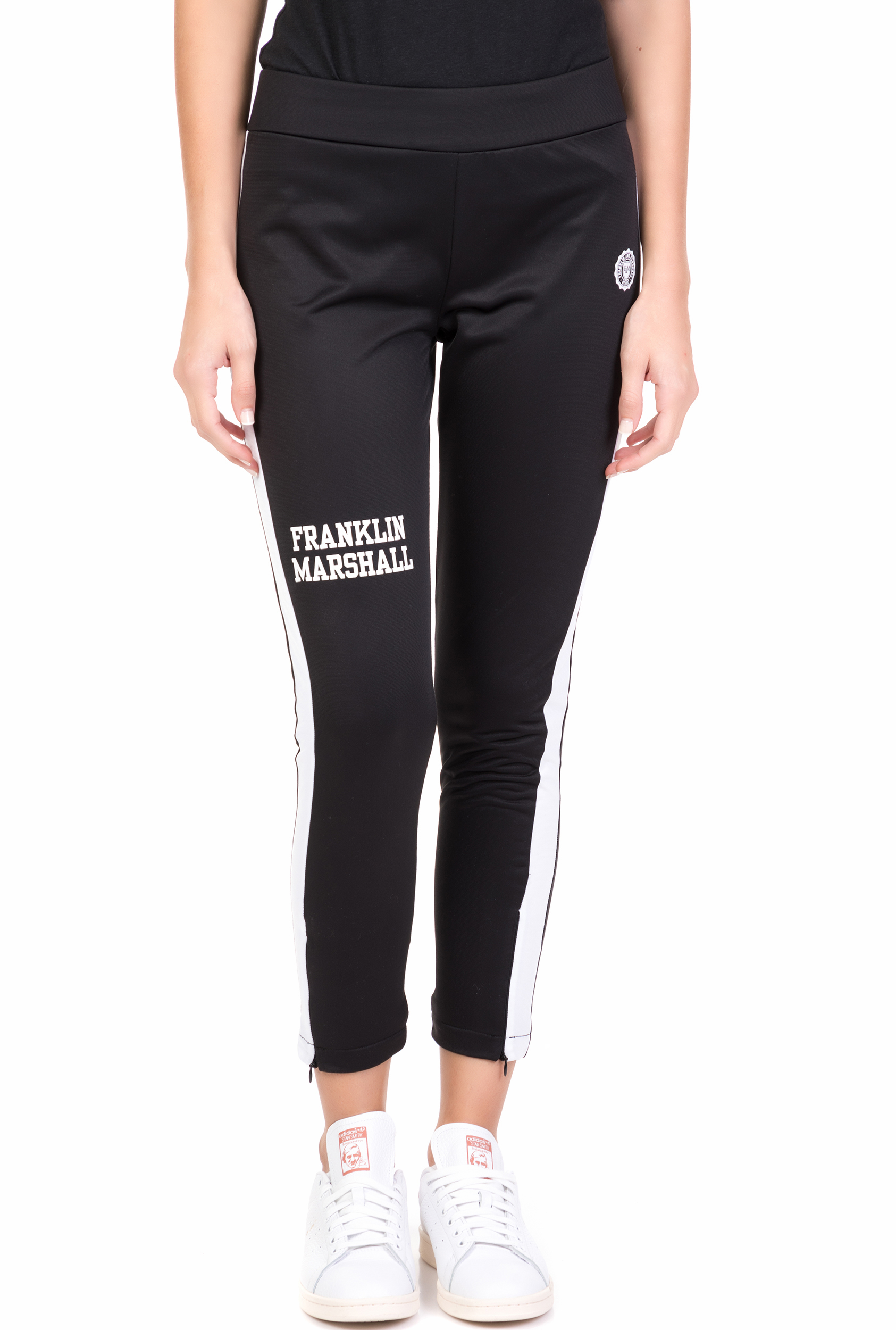 Γυναικεία/Ρούχα/Αθλητικά/Φόρμες FRANKLIN & MARSHALL - Γυναικείο παντελόνι φόρμας FRANKLIN & MARSHALL μαύρο
