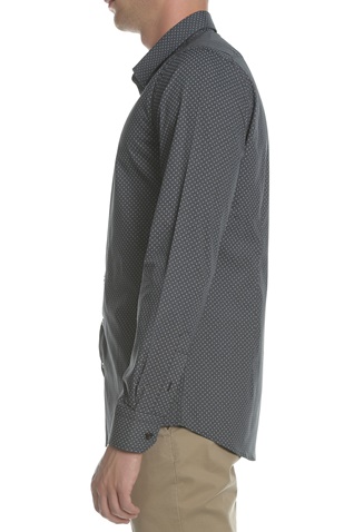 SSEINSE-Ανδρικό πουκάμισο SSEINSE ανθρακί