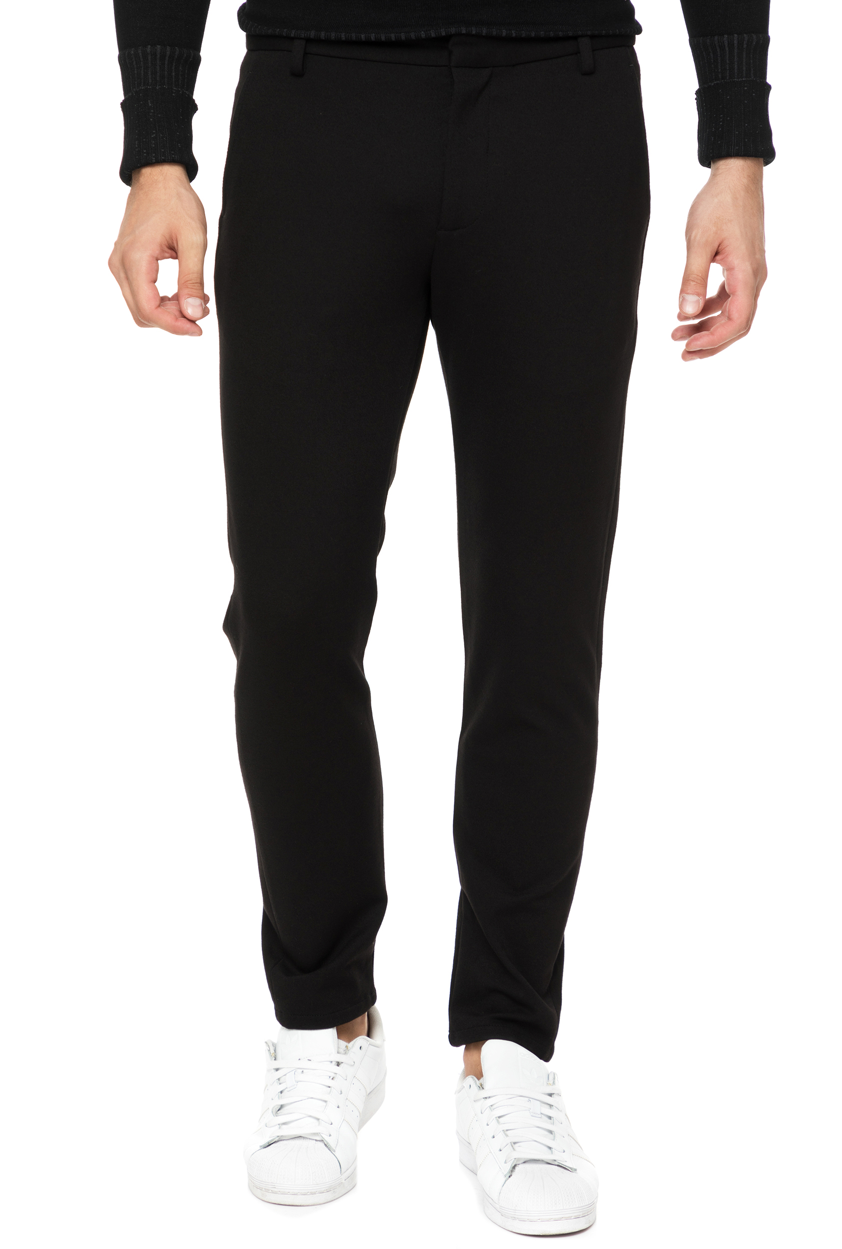 SSEINSE - Ανδρικό chino παντελόνι SSEINSE μαύρο Ανδρικά/Ρούχα/Παντελόνια/Chinos
