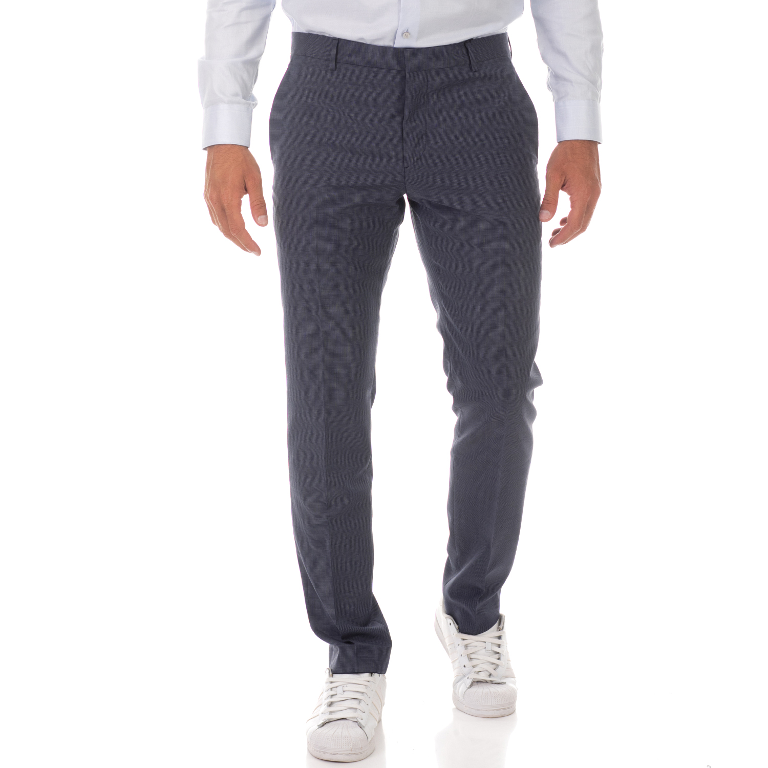 CK - Ανδρικό παντελόνι CK μπλε Ανδρικά/Ρούχα/Παντελόνια/Ισια Γραμμή