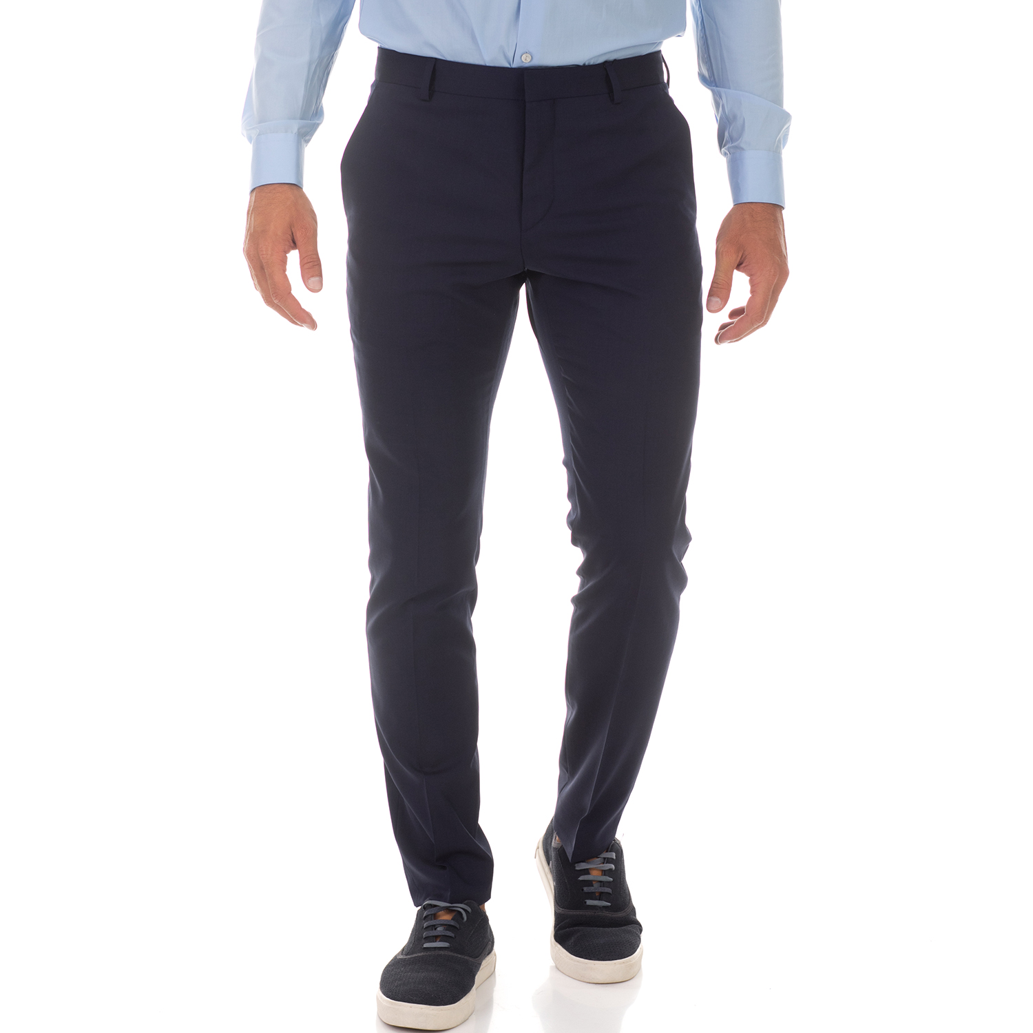Ανδρικά/Ρούχα/Παντελόνια/Ισια Γραμμή CK - Ανδρικό παντελόνι CK μπλε