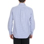 BROOKSFIELD-Ανδρικό πουκάμισο BROOKSFIELD μπλε λευκό καρό