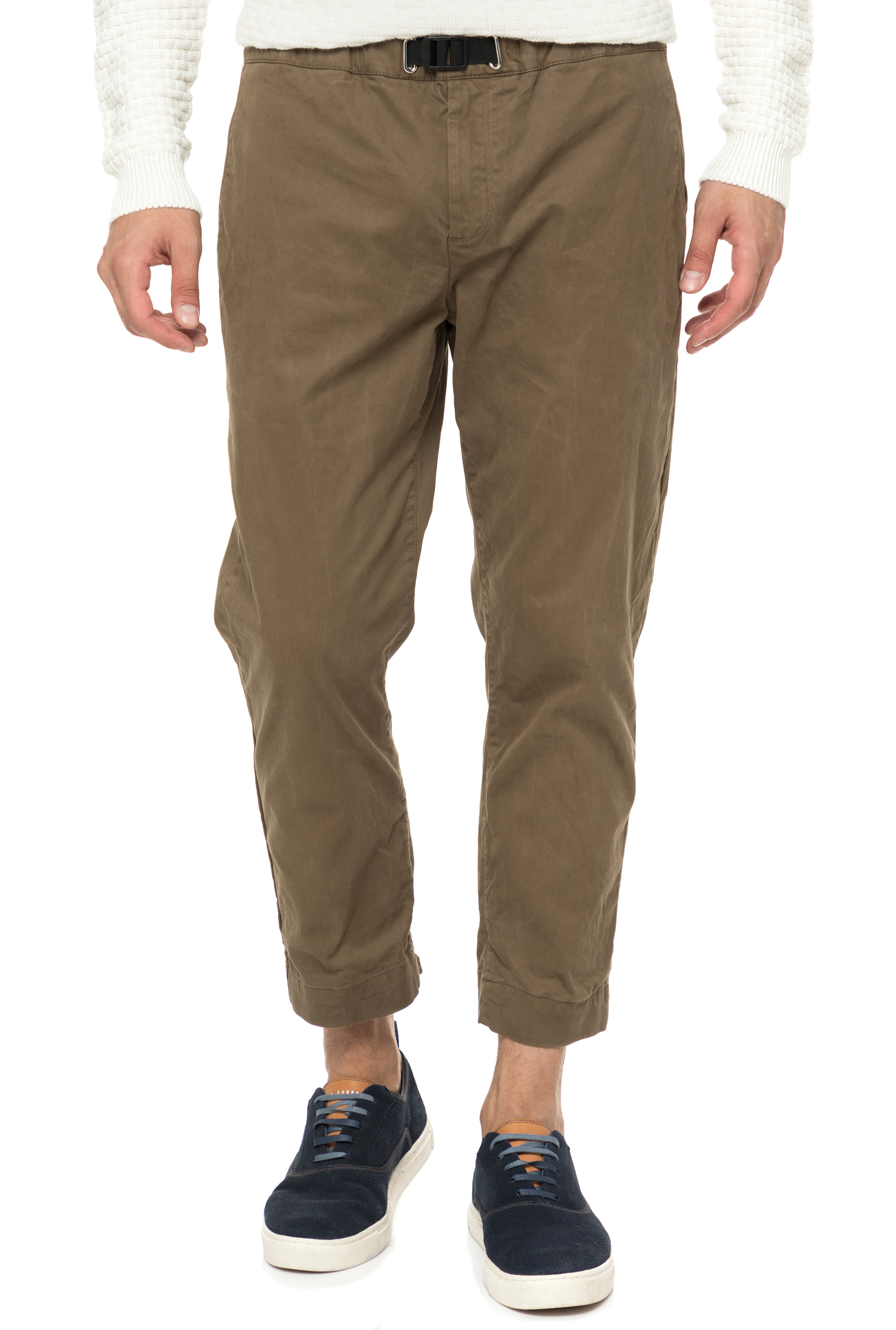 Ανδρικά/Ρούχα/Παντελόνια/Chinos BROOKSFIELD - Ανδρικό παντελόνι BROOKSFIELD λαδί