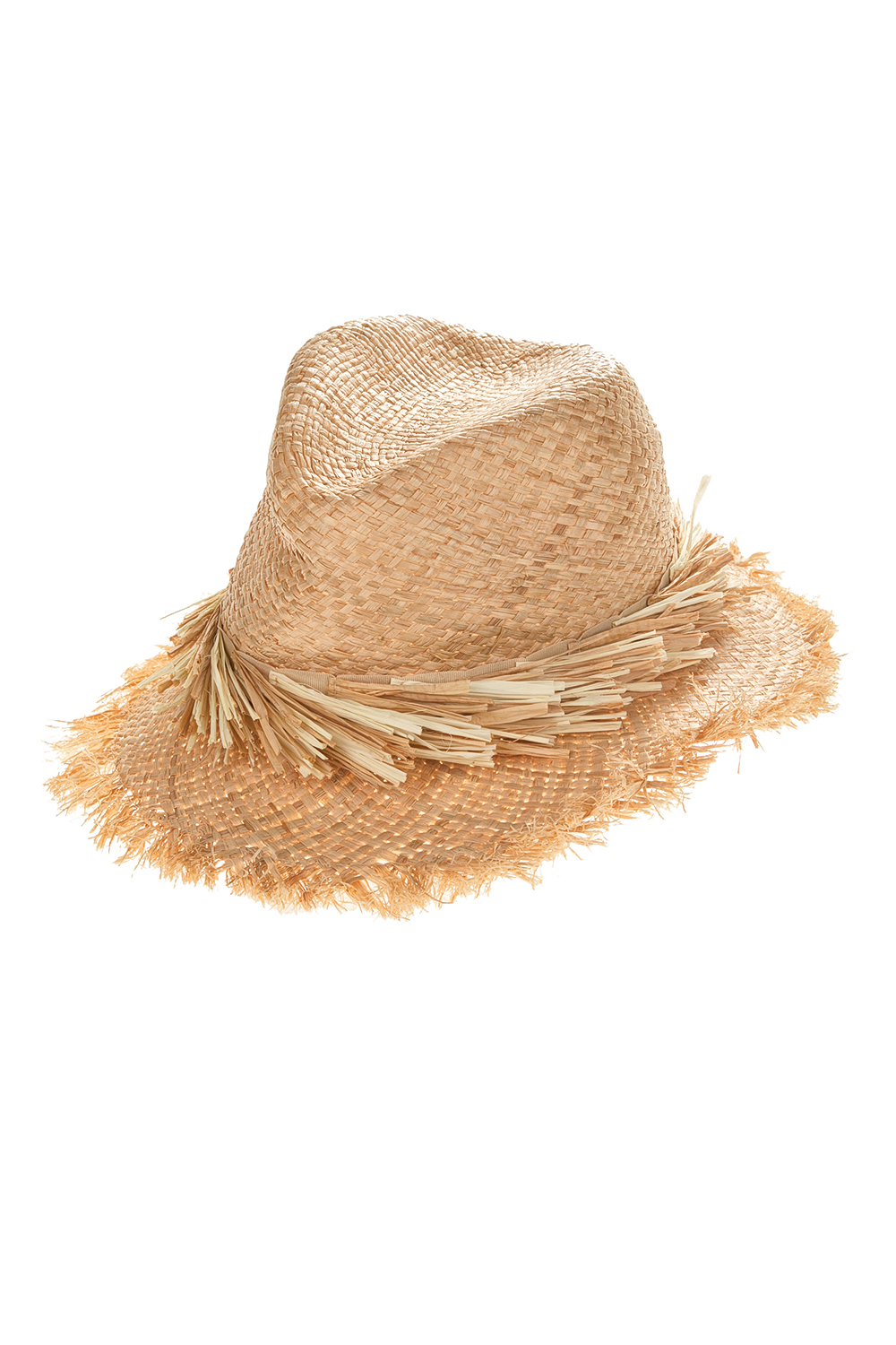 Γυναικεία/Αξεσουάρ/Καπέλα/Casual ECHO - Γυναικείο ψάθινο καπέλο ECHO MANGROVE μπεζ