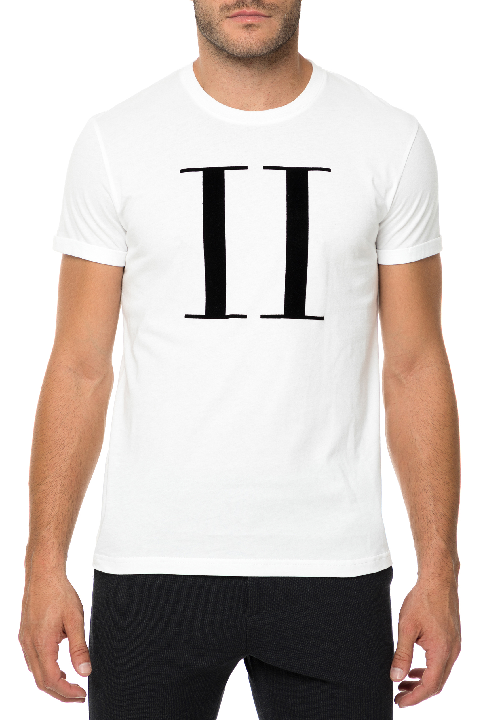 Ανδρικά/Ρούχα/Μπλούζες/Κοντομάνικες LES DEUX - Ανδρική κοντομάνικη μπλούζα Encore λευκή