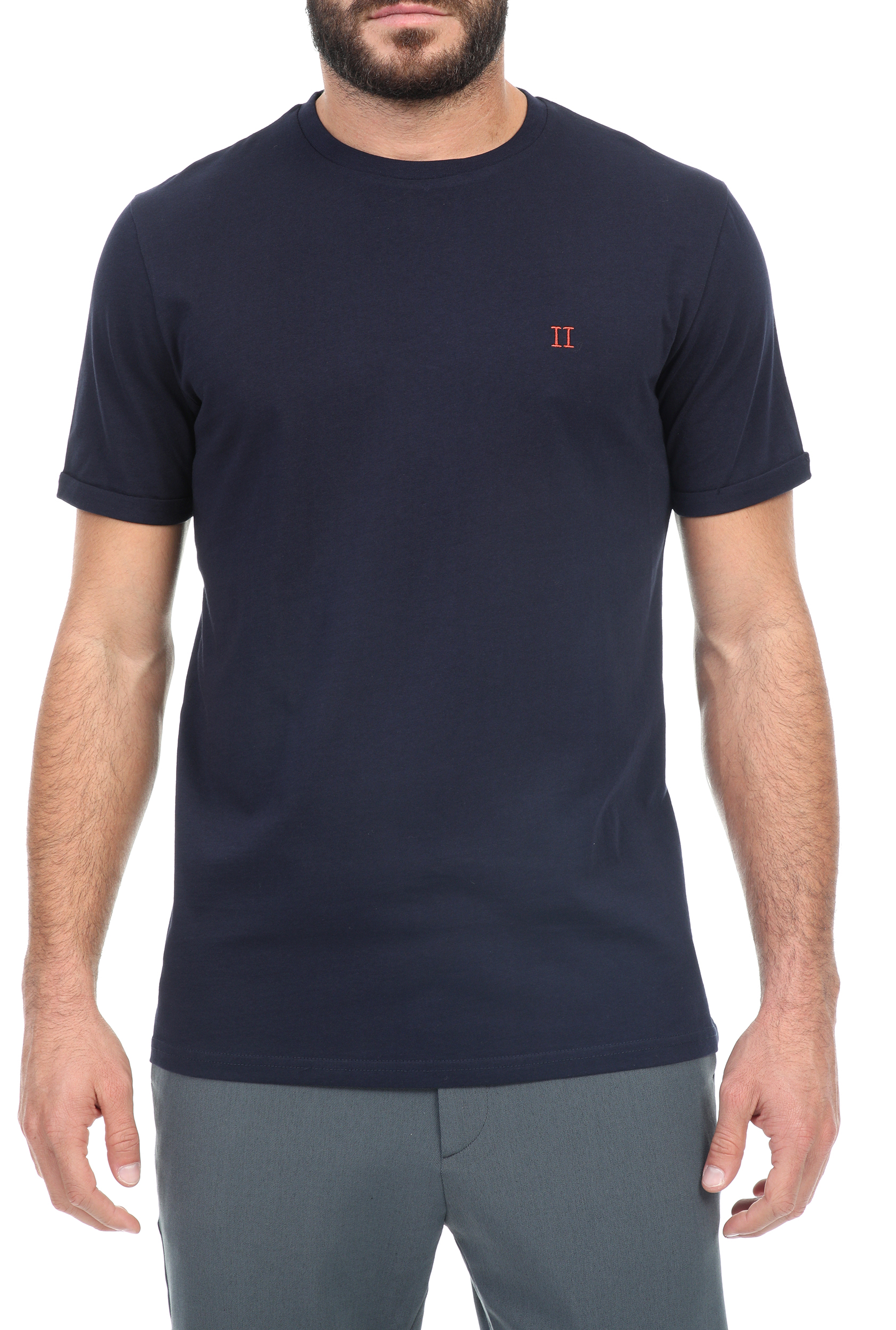 Ανδρικά/Ρούχα/Μπλούζες/Κοντομάνικες LES DEUX - Ανδρικό t-shirt LES DEUX μπλε