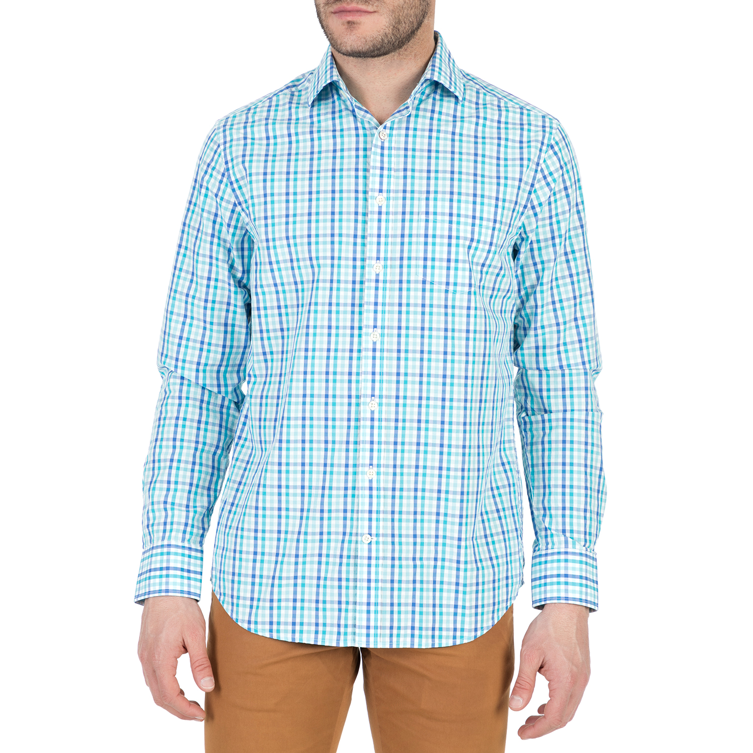 GANT - Ανδρικό μακρυμάνικο πουκάμισο GANT με καρό μοτίβο