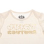 JUICY COUTURE KIDS-Βρεφική μπλούζα JUICY COUTURE KIDS STARRY λευκή