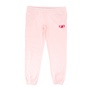 JUICY COUTURE KIDS-Παιδικό παντελόνι φόρμας JUICY COUTURE KIDS SOLID VELOUR TRACK ροζ