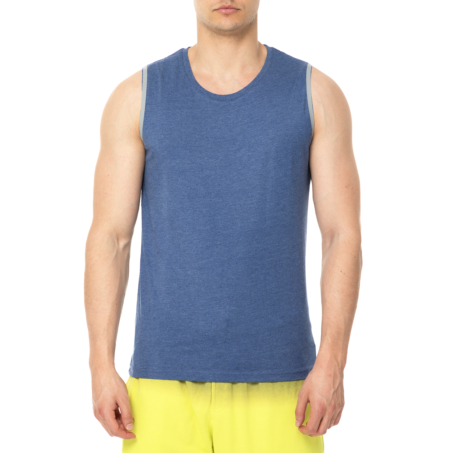 Ανδρικά/Ρούχα/Μπλούζες/Αμάνικες BODYTALK - Ανδρικό αμάνικο φανελάκι CAPSULE BODYTALK μπλε