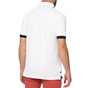 DORS-Ανδρική κοντομάνικη πόλο μπλούζα DORS λευκή