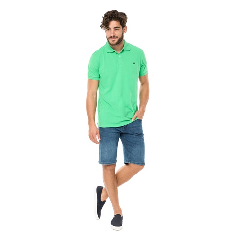 DORS-Ανδρική πόλο μπλούζα DORS πράσινη 