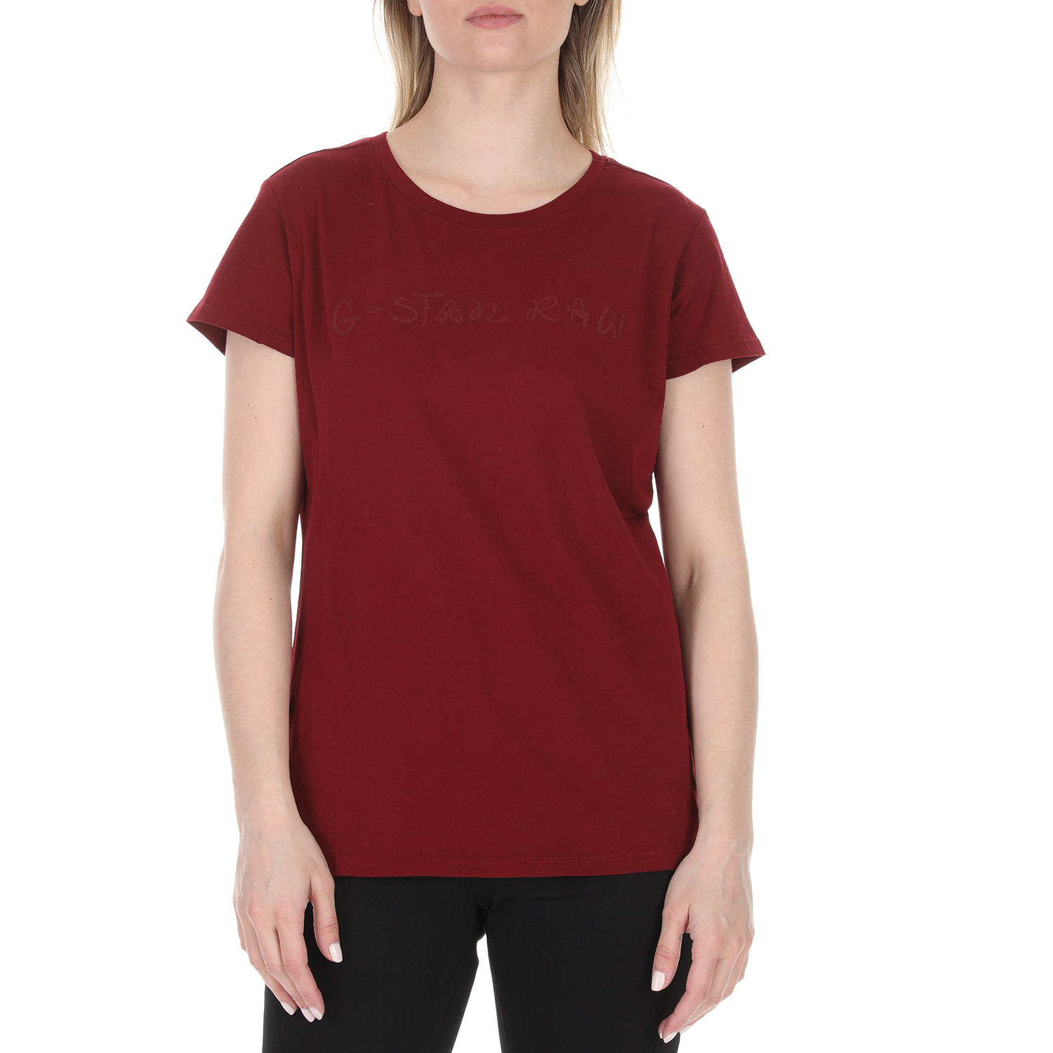 Γυναικεία/Ρούχα/Μπλούζες/Κοντομάνικες G-STAR RAW - Γυναικείο t-shirt G-STAR RAW κόκκινο