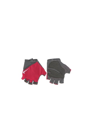 NIKE-Γυναικεία γάντια προπόνησης NIKE N.000.2557.XS GYM ESSENTIAL FIT ανθρακί ροζ