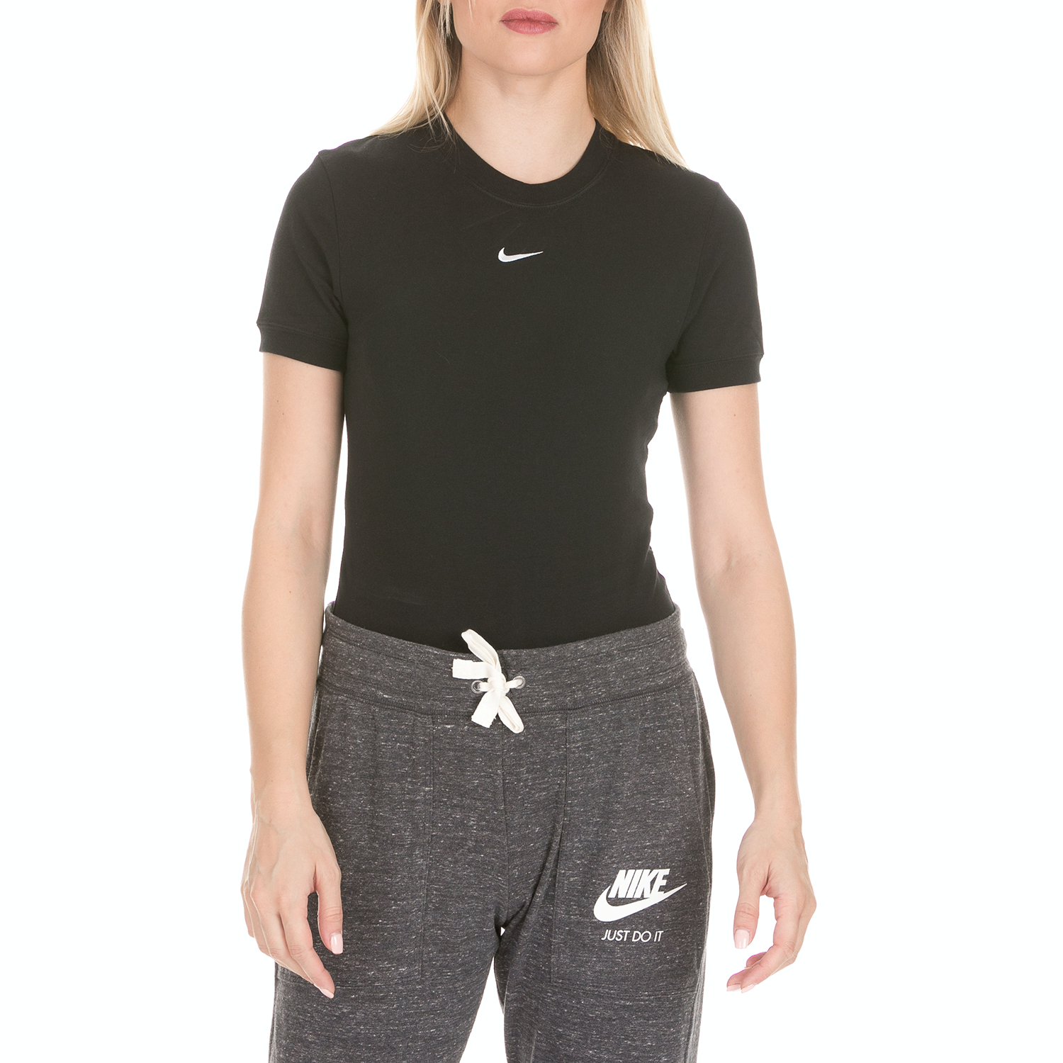 NIKE - Γυναικείο κορμάκι NIKE Sportswear Essential μαύρο. Γυναικεία/Ρούχα/Αθλητικά/T-shirt-Τοπ