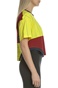 NIKE-Γυναικεία κοντομάνικη μπλούζα NIKE TOP μαύρη-κίτρινη