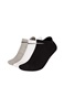 NIKE-Unisex κάλτσες σετ των 3 NIKE EVERYDAY LTWT μαύρο λευκό γκρι