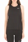 NIKE-Γυναικεία αμάνικη μπλούζα για τρέξιμο Nike Miler μαύρη